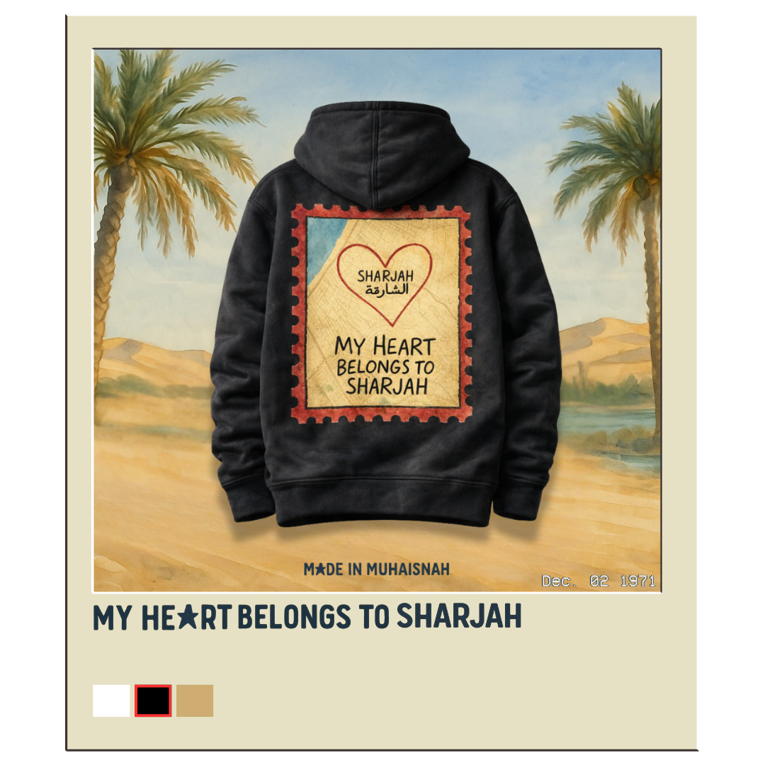 My Heart Belongs to Sharjah Hoodie