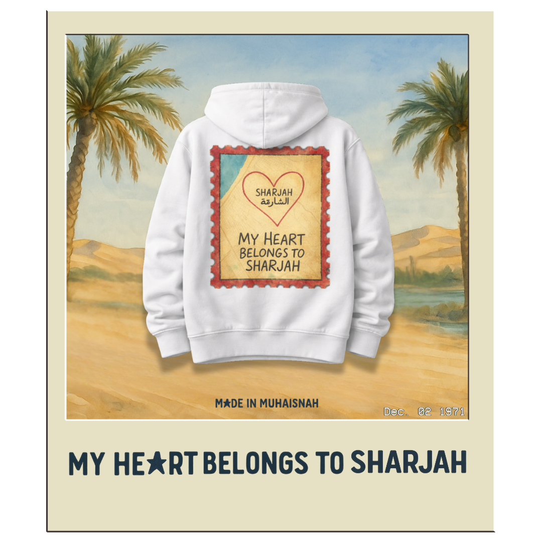 My Heart Belongs to Sharjah Hoodie