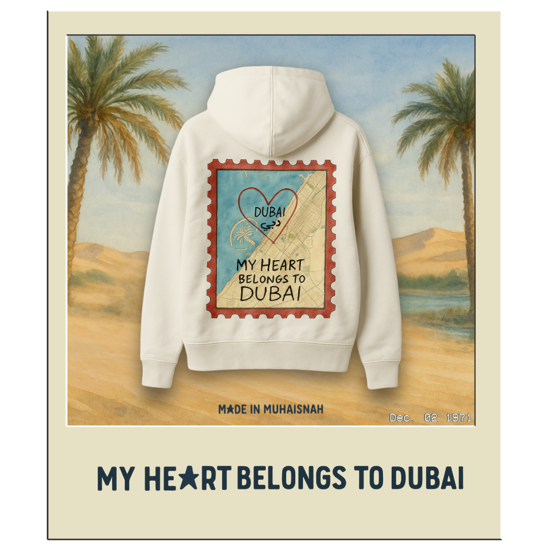 My Heart Belongs to Dubai Hoodie