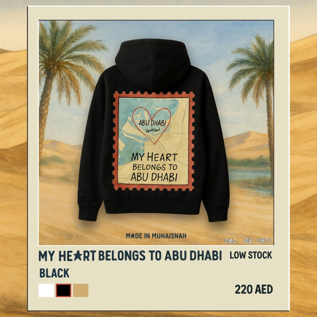 My Heart Belongs to Abu Dhabi Hoodie