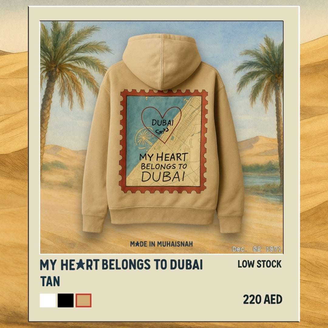 My Heart Belongs to Dubai Hoodie