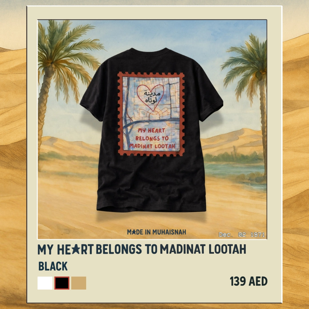 My Heart Belongs to Madinat Lootah T-Shirt