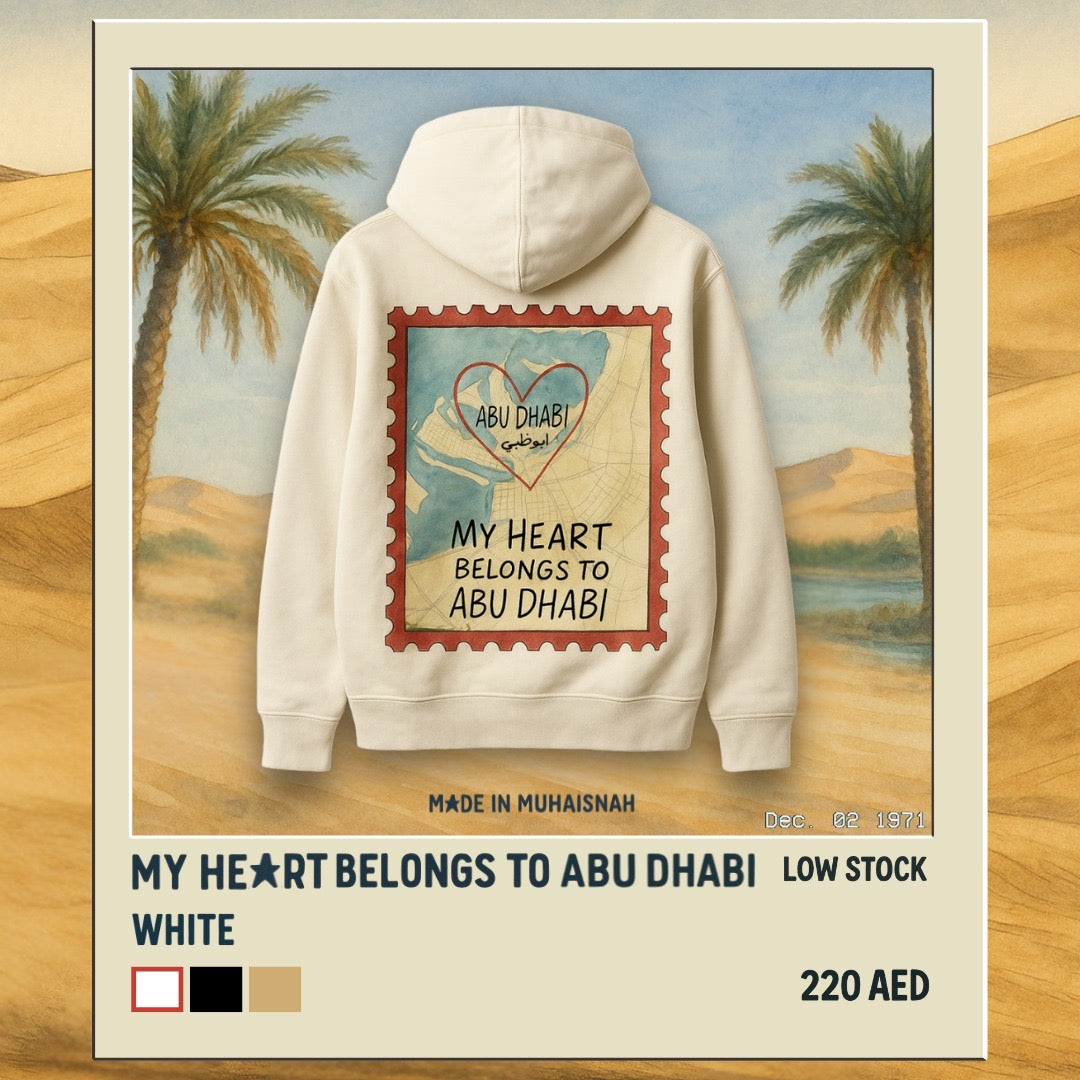 My Heart Belongs to Abu Dhabi Hoodie